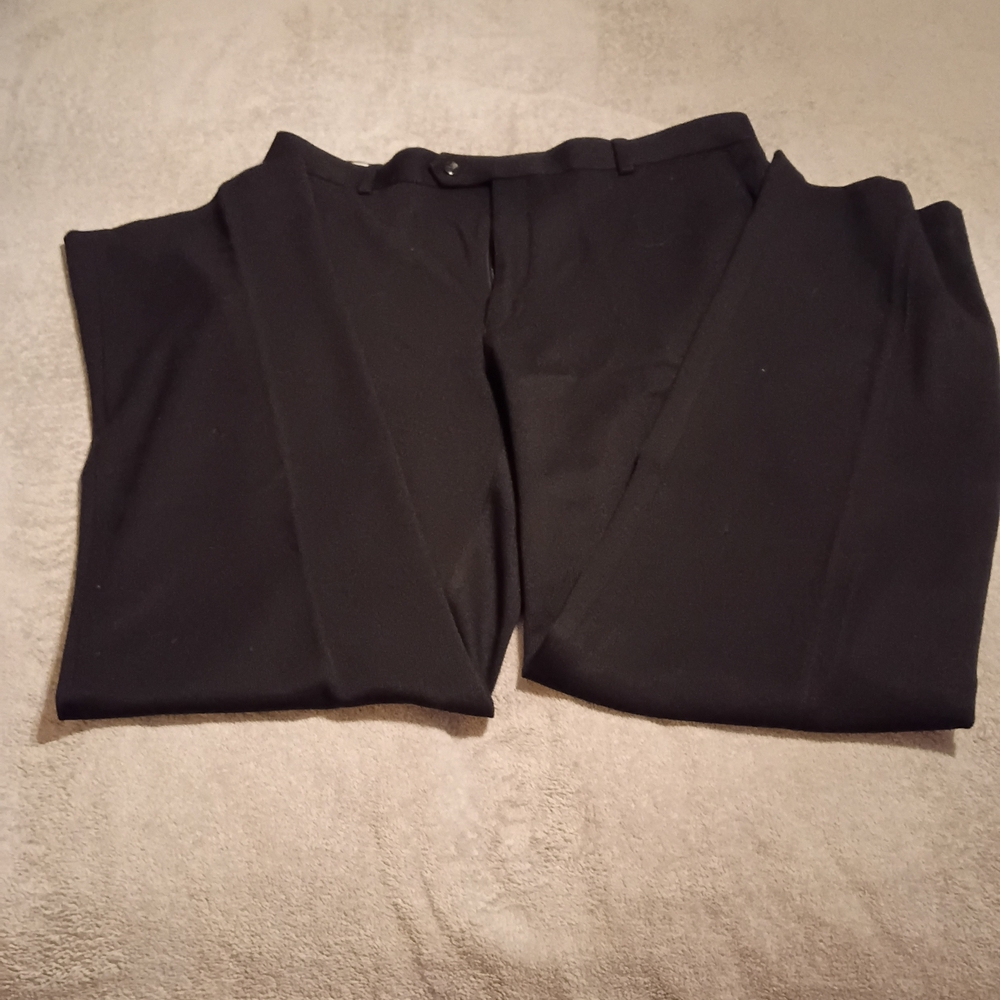 Classic Black Men's Dress Trousers